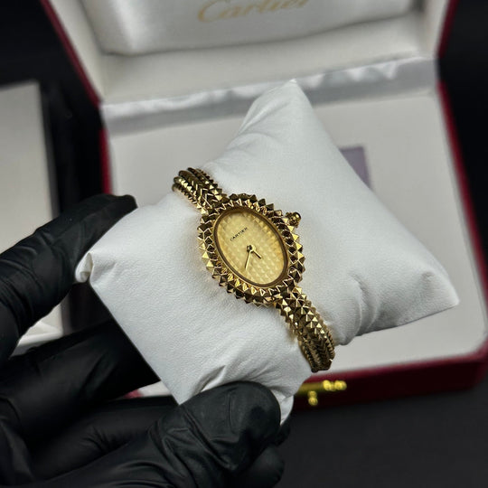 Cartier Baignoire Style For Her – Gold &amp; Champagne - Giiz store