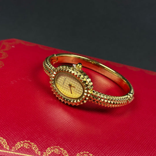 Cartier Baignoire Style For Her – Gold &amp; Champagne - Giiz store