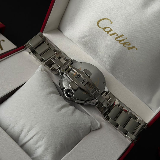 Cartier Ballon Bleu Chronograph For Him - Silver White - Giiz store