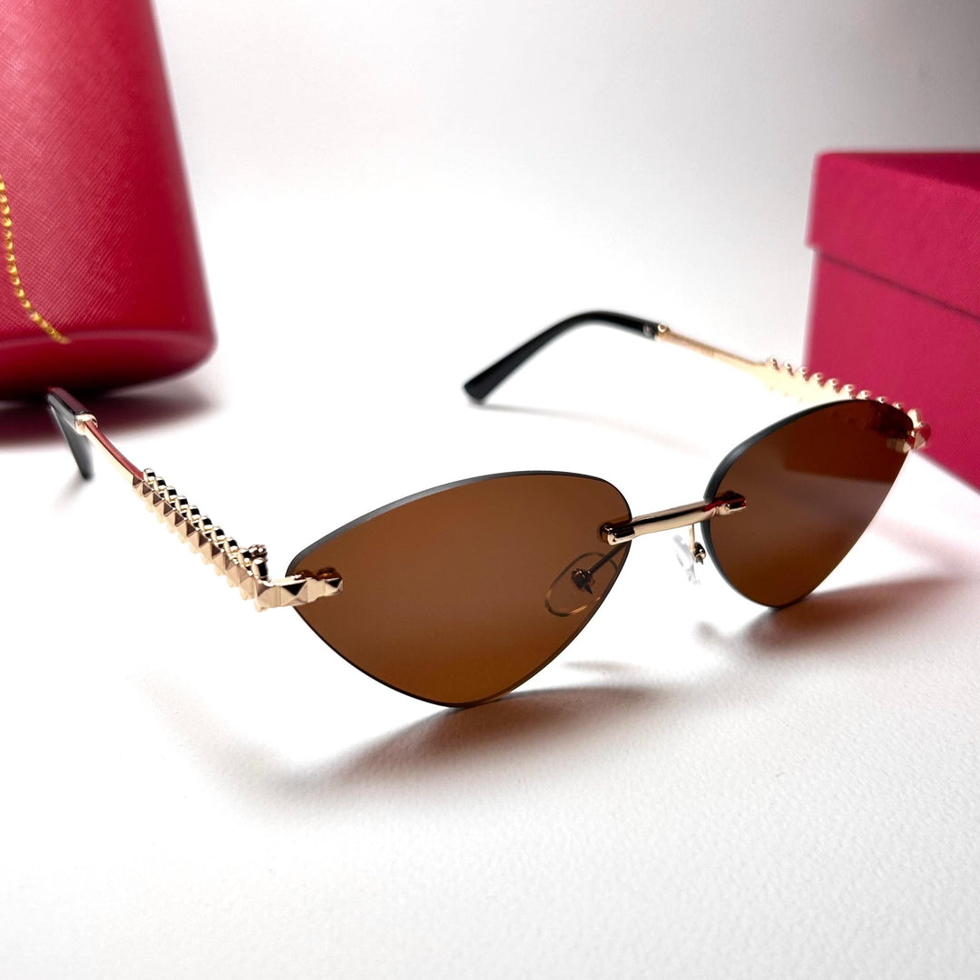 Cartier Clash De Cartier Cat Eye – Brown - Giiz store