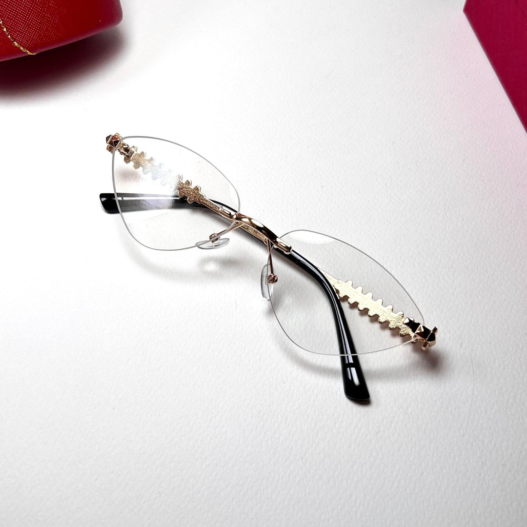 Cartier Clash De Cartier Cat Eye – Nude Transparent - Giiz store