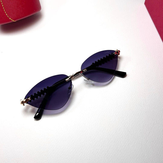 Cartier Clash De Cartier Cat Eye – Purple Gradient - Giiz store