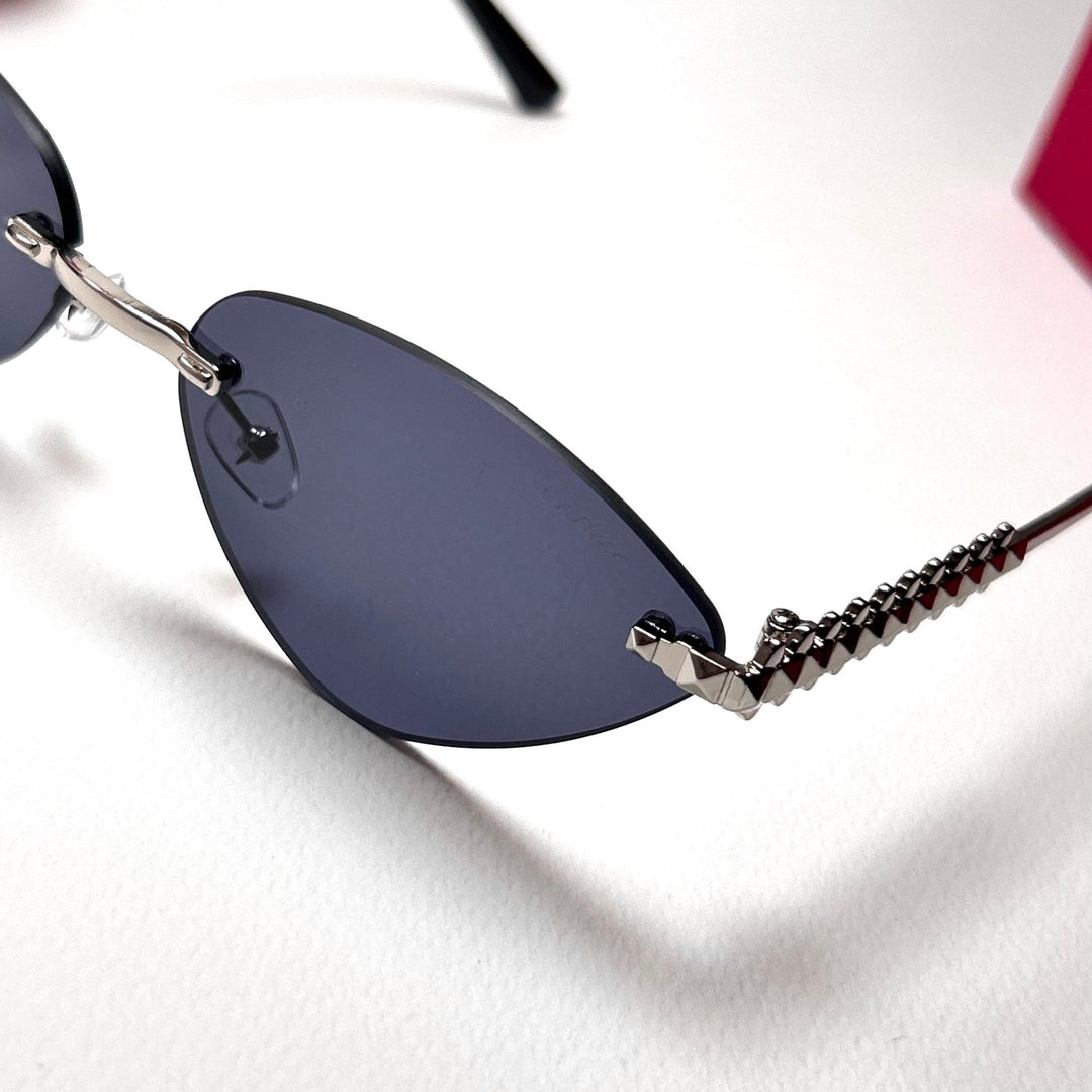 Cartier Clash De Cartier Cat Eye – Silver Black - Giiz store