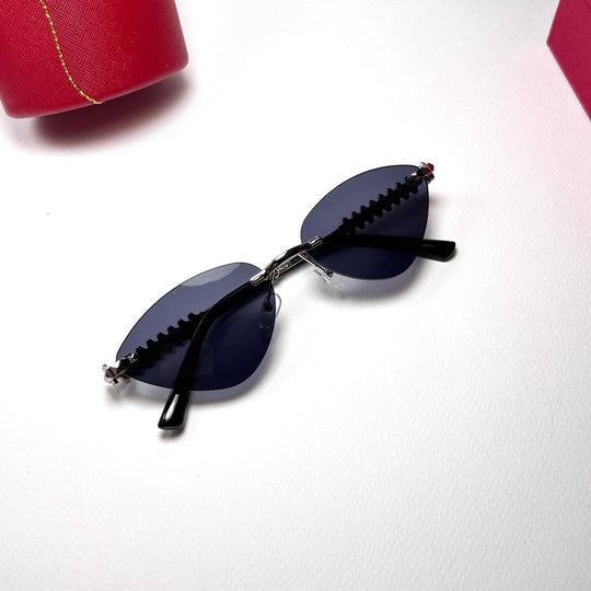 Cartier Clash De Cartier Cat Eye – Silver Black - Giiz store