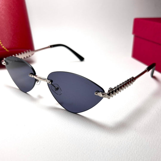 Cartier Clash De Cartier Cat Eye – Silver Black - Giiz store