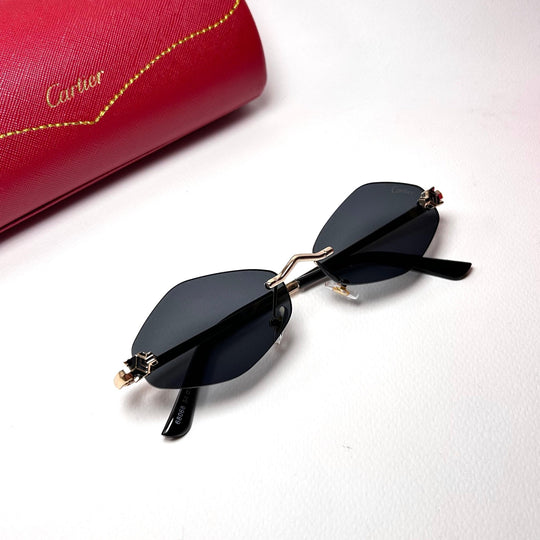 Cartier CT0433S Bold - Golden Black - Giiz store