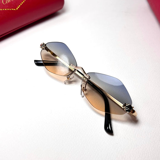 Cartier CT0433S Bold - Peach Gradient - Giiz store