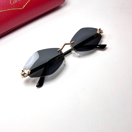 Cartier CT0433S Light - Golden Black - Giiz store