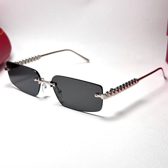 Cartier CT0545S - Silver Black - Giiz store