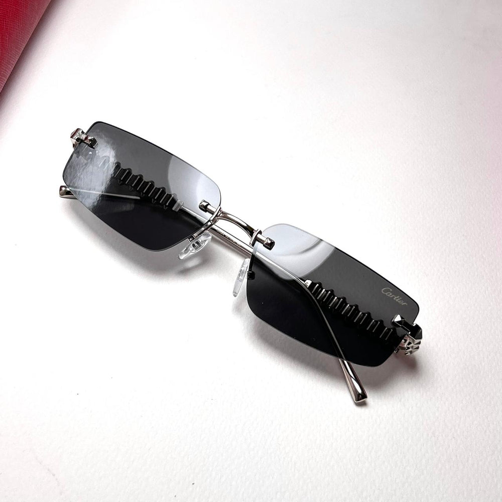Cartier CT0545S - Silver Black - Giiz store