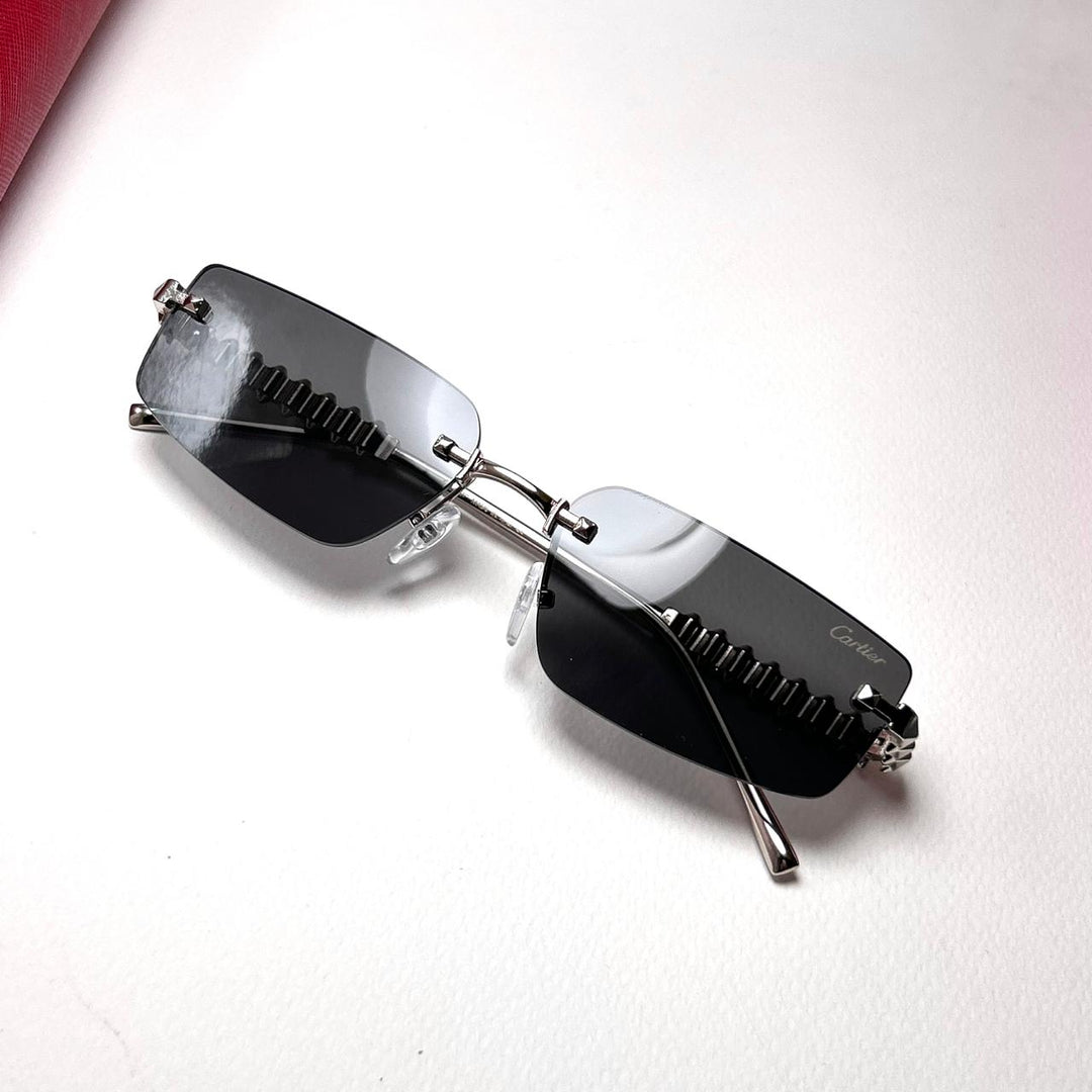 Cartier CT0545S - Silver Black - Giiz store