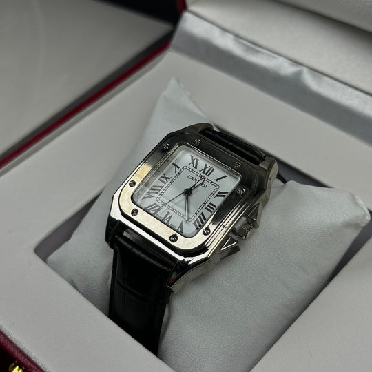 Cartier Must Style For Her – Silver &amp; Black - Giiz store