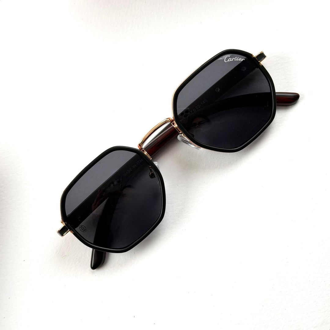 Cartier Octagon Royale - Golden Black - Giiz store