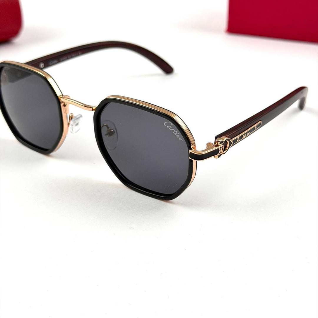 Cartier Octagon Royale - Golden Black - Giiz store
