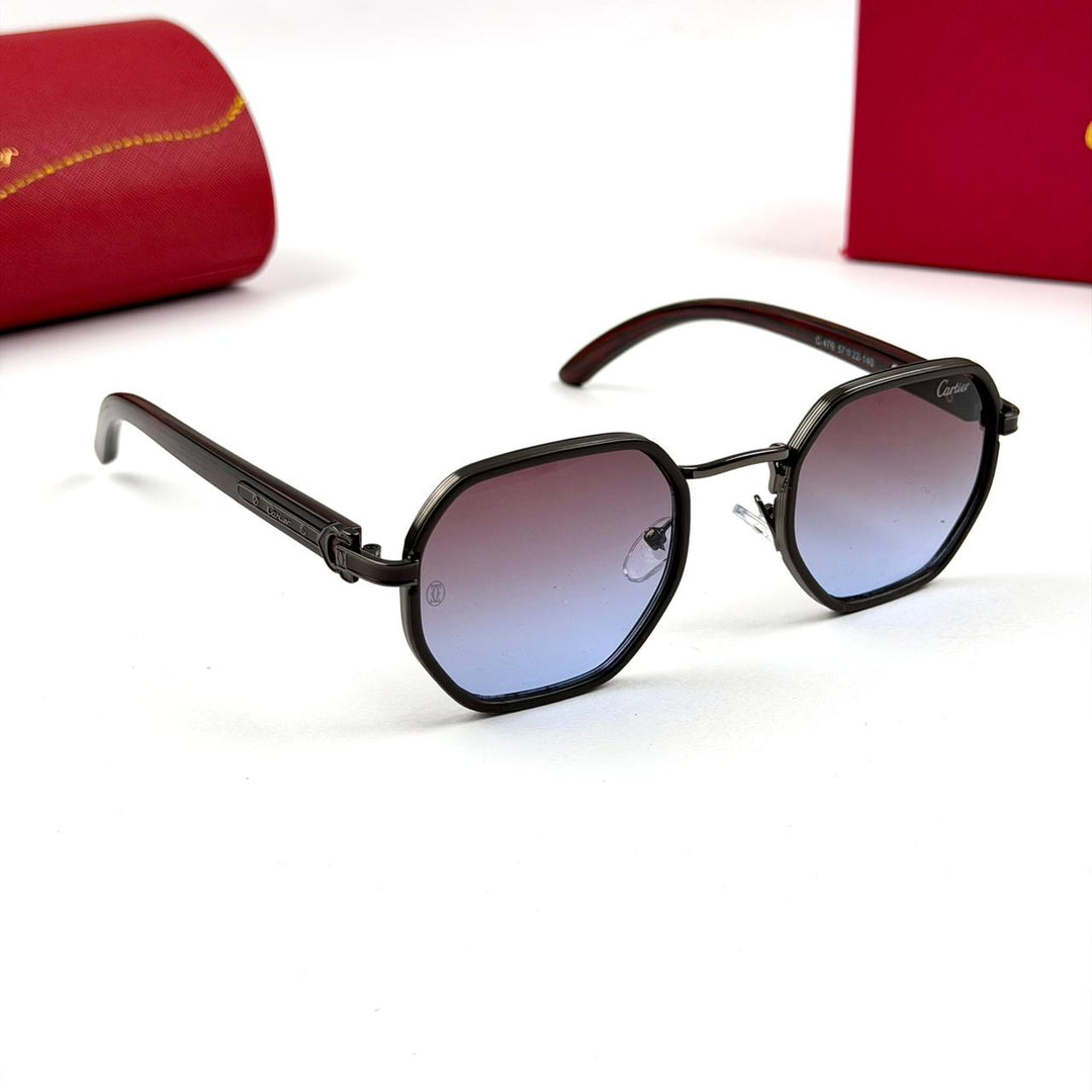 Cartier Octagon Royale - Sunset Blue Gradient - Giiz store
