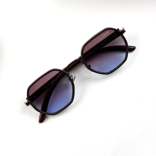 Cartier Octagon Royale - Sunset Blue Gradient - Giiz store