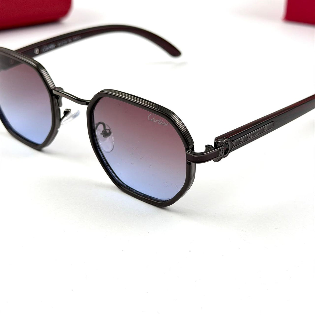 Cartier Octagon Royale - Sunset Blue Gradient - Giiz store
