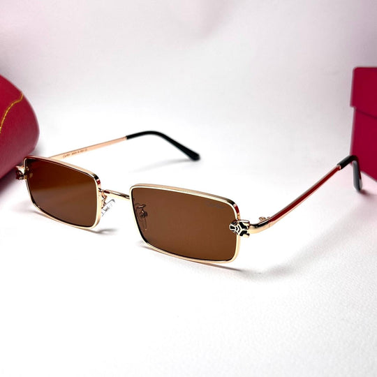 Cartier Panthère de Cartier rectangle - Brown - Giiz store