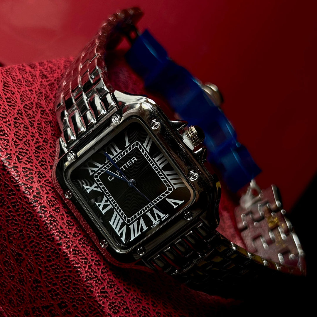 Cartier Panthère de Cartier W2PN0007 Large Unisex – Silver Black - Giiz store