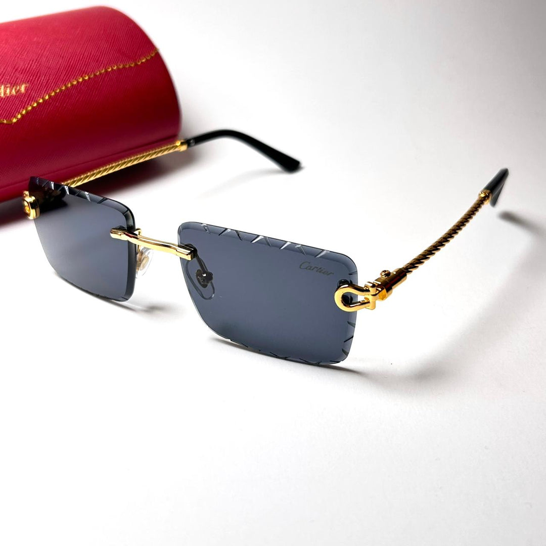 Cartier Rimless Collection Cartier Royale Rimless – Black - Giiz store