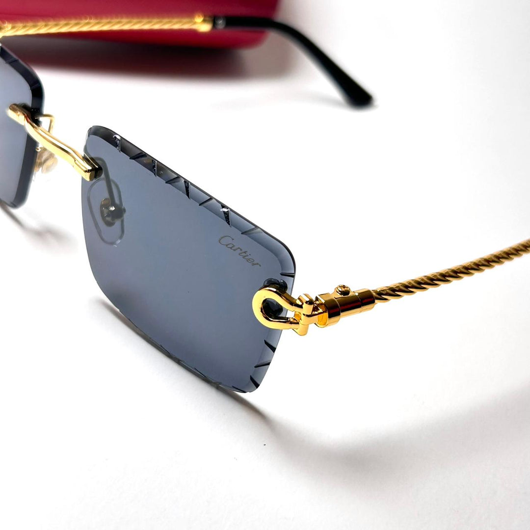 Cartier Rimless Collection Cartier Royale Rimless – Black - Giiz store