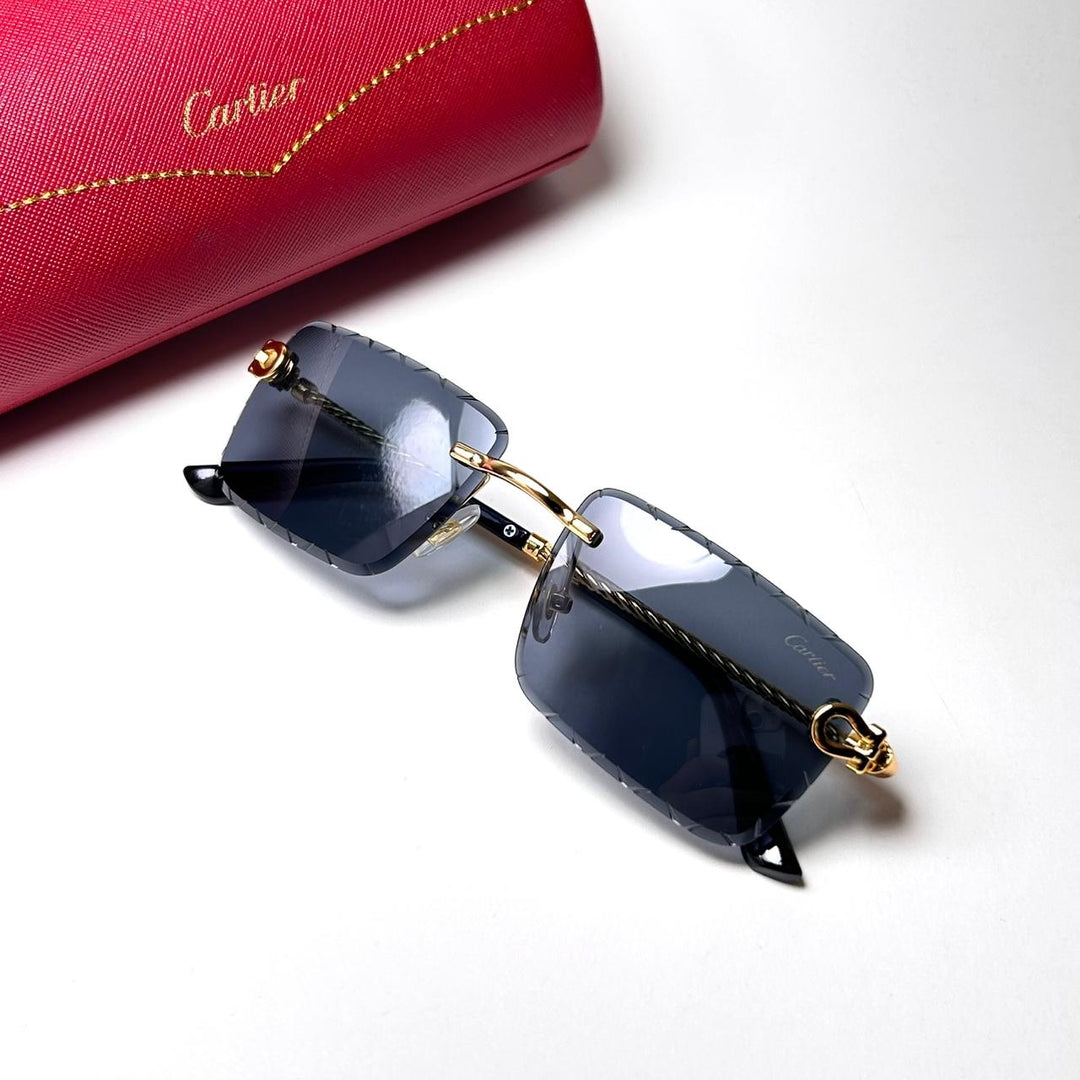 Cartier Royale Rimless – Black - Giiz store