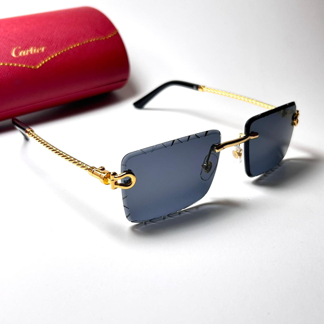 Cartier Rimless Collection Cartier Royale Rimless – Black - Giiz store