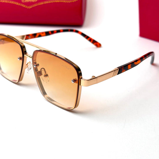 Cartier Santos Aviator – Gold Amber - Giiz store