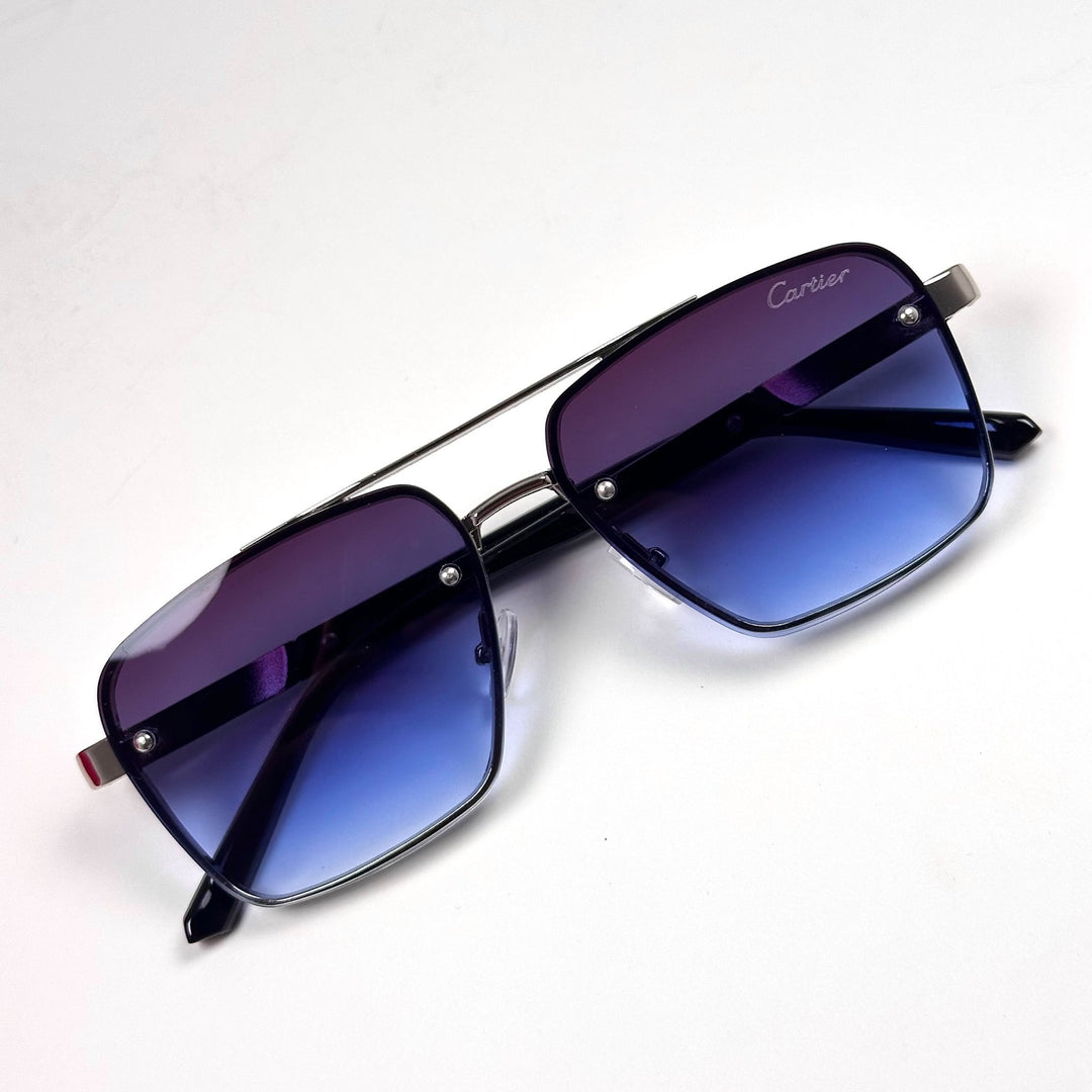 Cartier Santos Aviator – Silver Blue - Giiz store