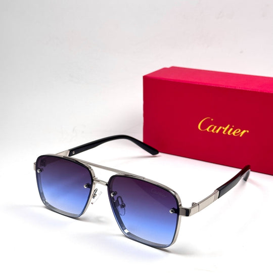 Cartier Santos Aviator – Silver Blue - Giiz store
