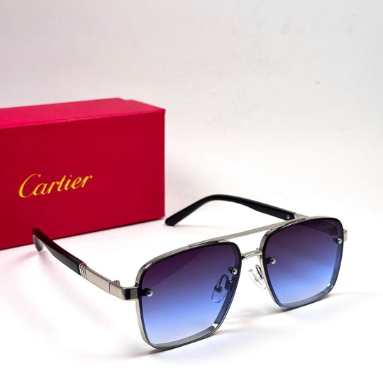 Cartier Santos Aviator – Silver Blue - Giiz store