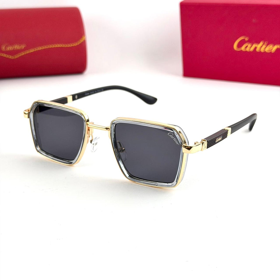 Cartier Santos Square – Gold &amp; Black - Giiz store