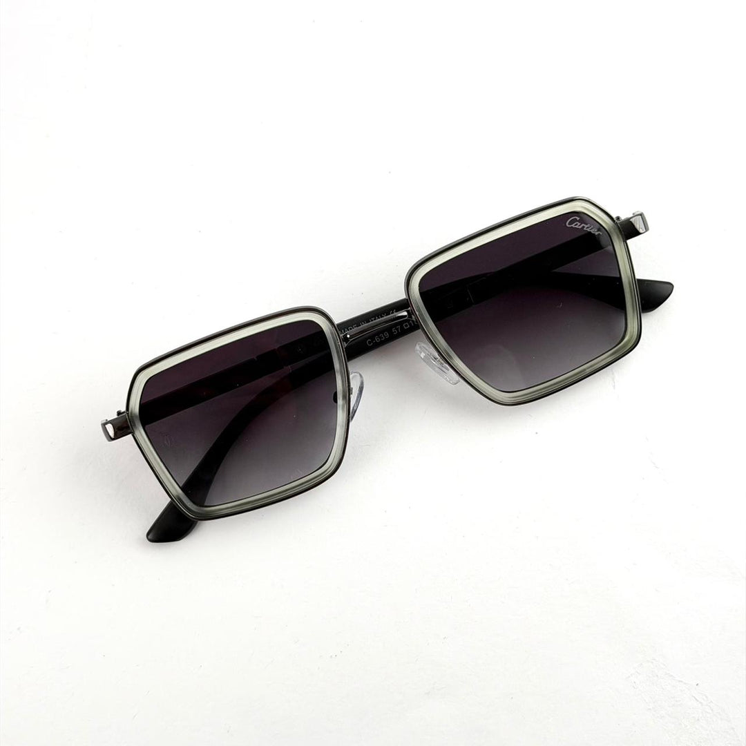 Cartier Santos Square – Gunmetal Grey - Giiz store