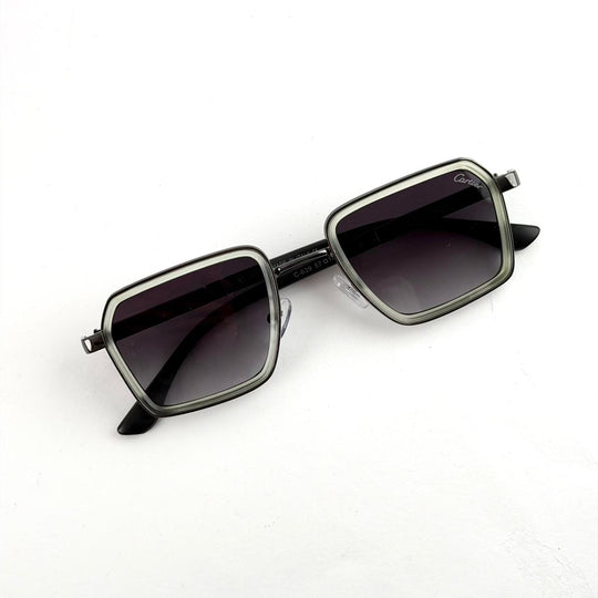 Cartier Santos Square – Gunmetal Grey - Giiz store