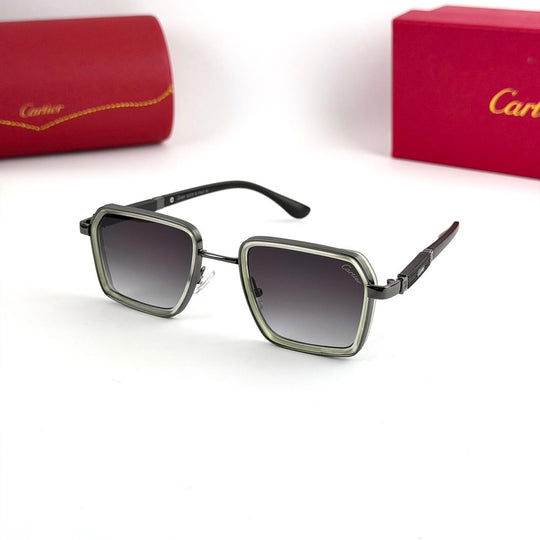 Cartier Santos Square – Gunmetal Grey - Giiz store