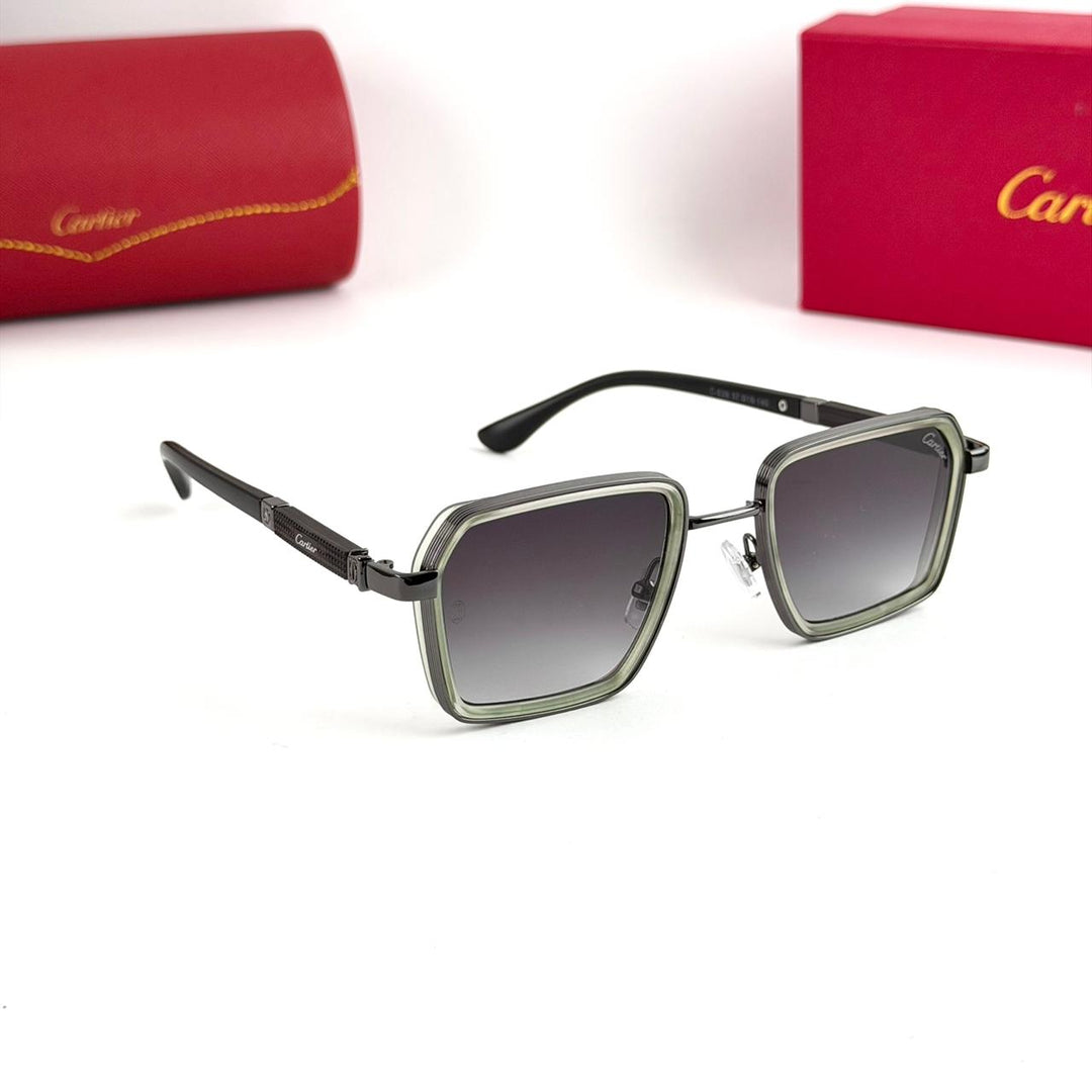 Cartier Santos Square – Gunmetal Grey - Giiz store