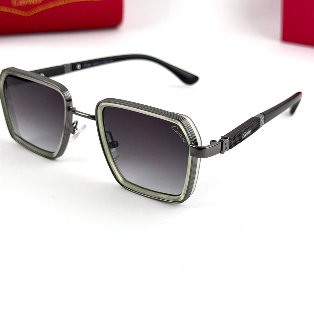Cartier Santos Square – Gunmetal Grey - Giiz store