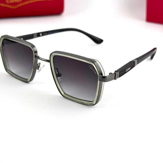 Cartier Santos Square – Gunmetal Grey - Giiz store