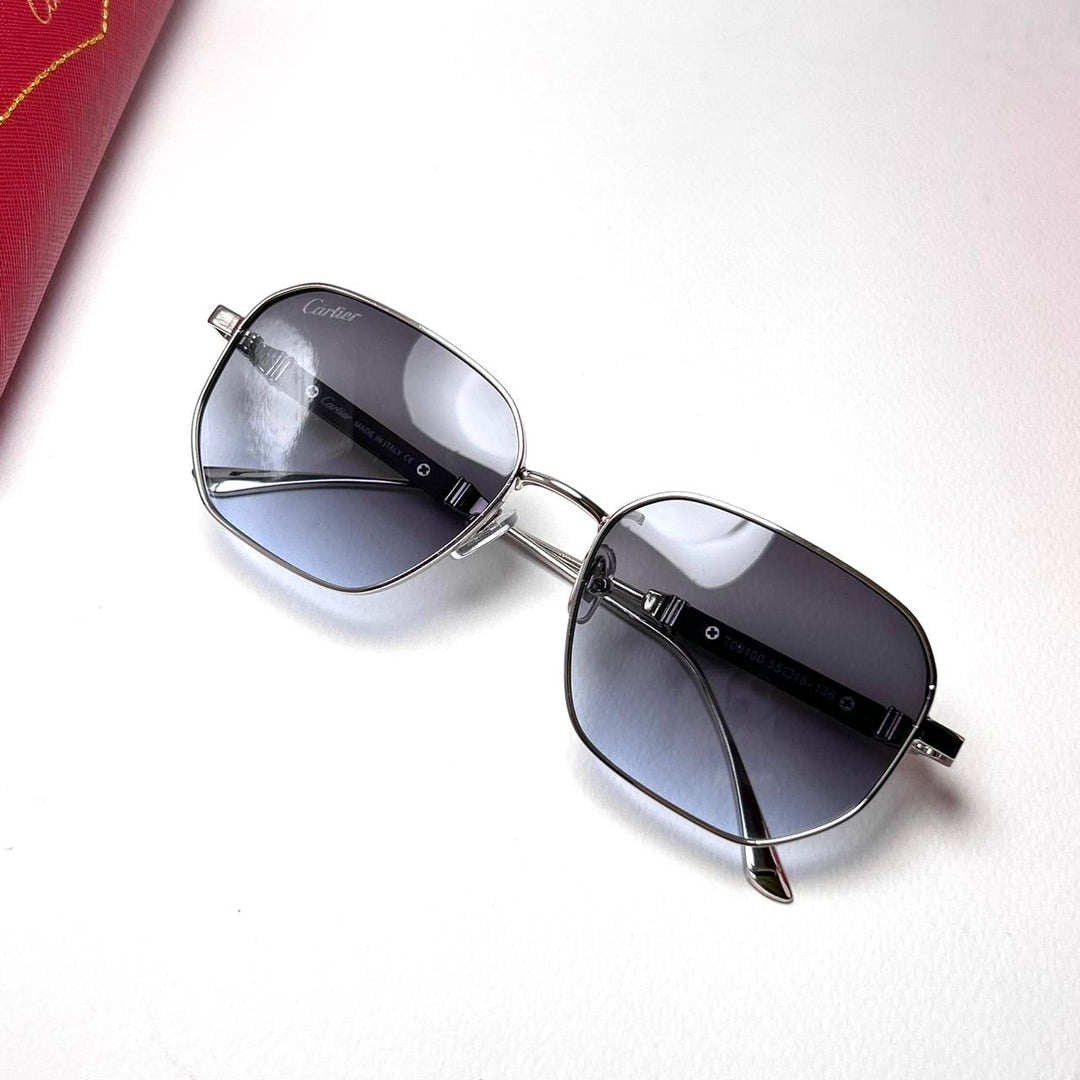 Cartier Signature C T09100 Square - Blue - Giiz store