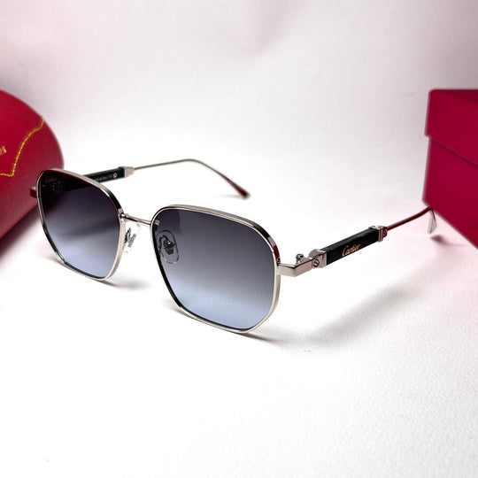 Cartier Signature C T09100 Square - Blue - Giiz store