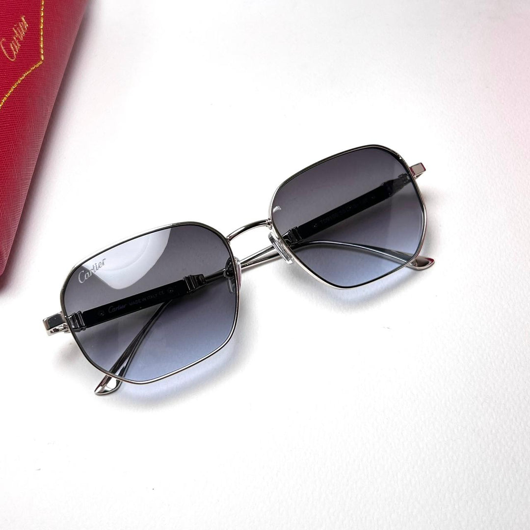 Cartier Signature C T09100 Square - Blue - Giiz store