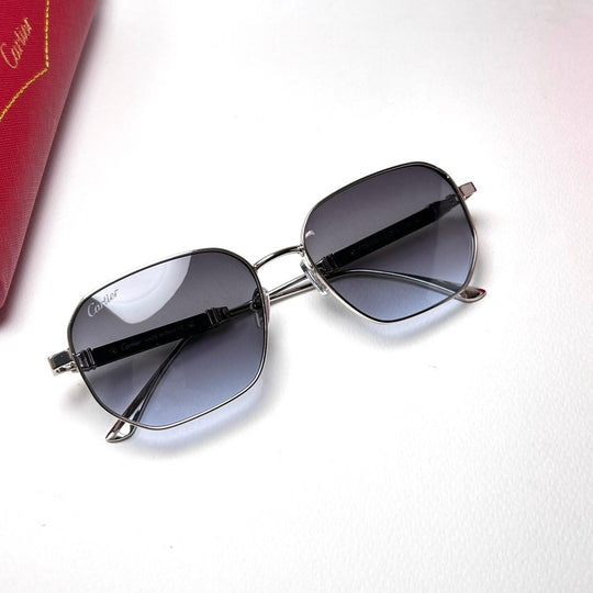 Cartier Signature C T09100 Square - Blue - Giiz store