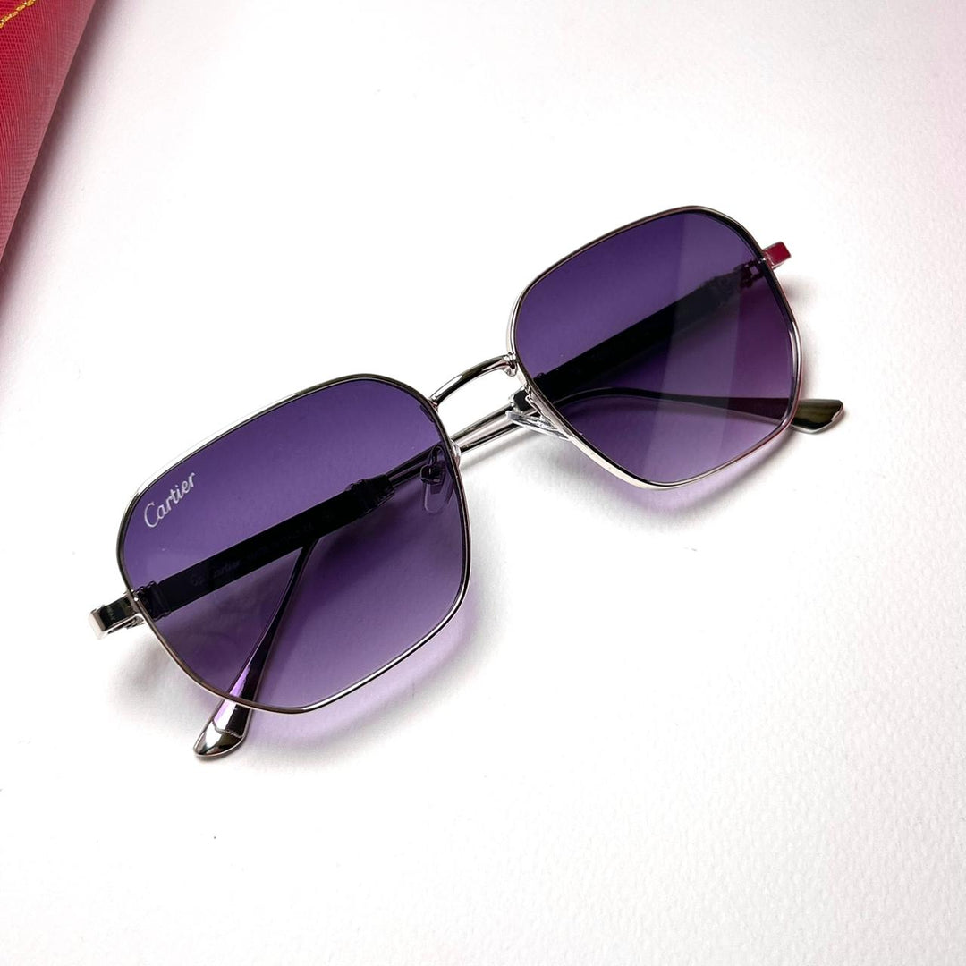 Cartier Signature C T09100 Square - Purple Gradient - Giiz store