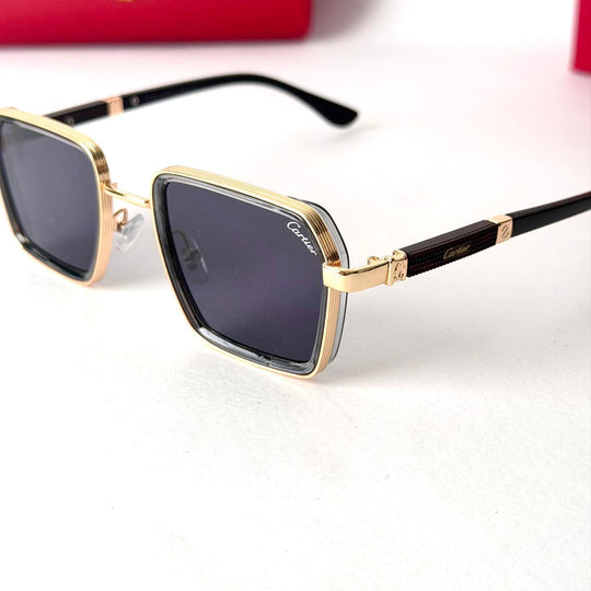 Cartier Square Gold – Black - Giiz store