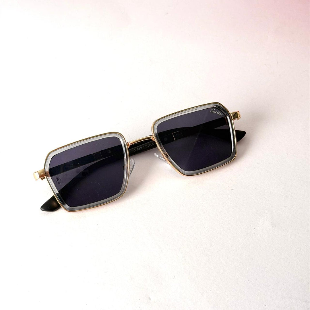 Cartier Square Gold – Black - Giiz store