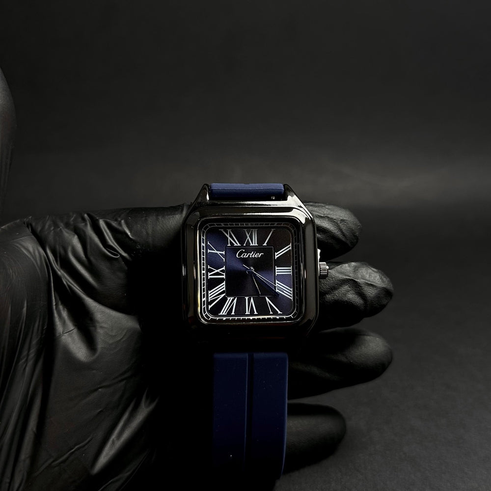Cartier Tank – Black & Blue - Giiz store