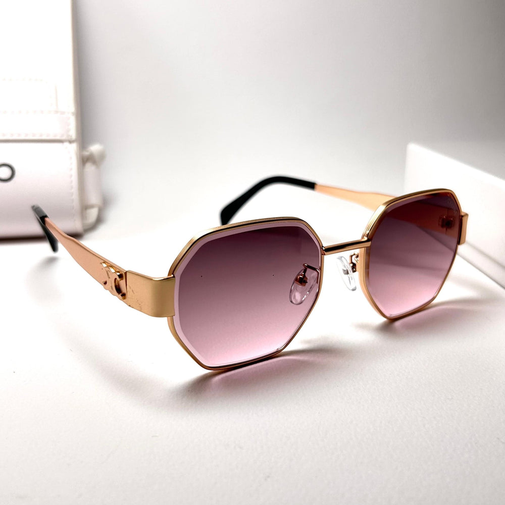 Celine Octagonal – Gold & Mixed Berries - Giiz store