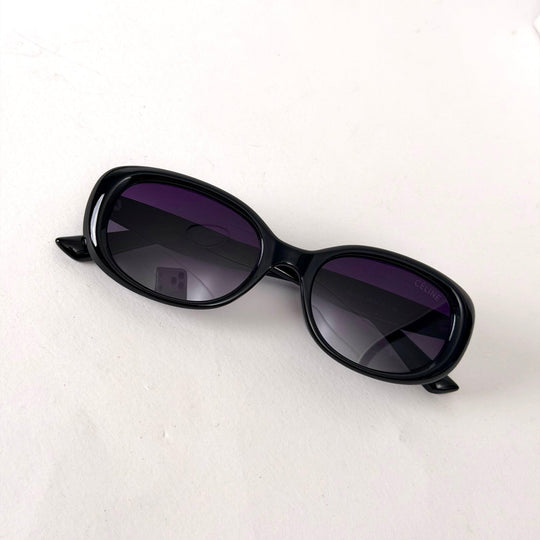 Celine Oval – Glossy Black - Giiz store