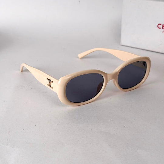 Celine Oval – Ivory Beige - Giiz store