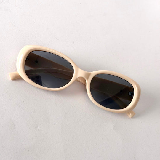 Celine Oval – Ivory Beige - Giiz store